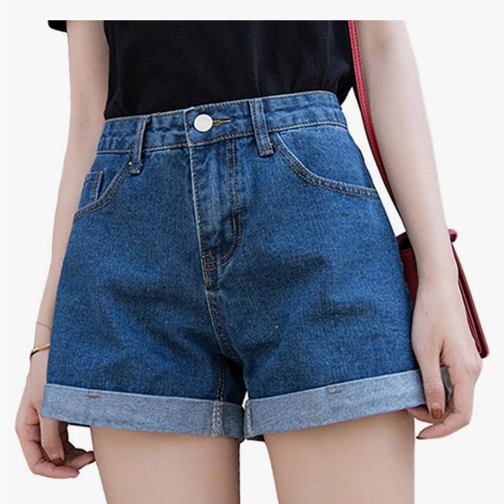 Romastory (Amazon) Women's Denim  Shorts Casual S ) Size Medium